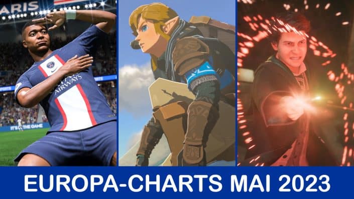 Europa-Charts im Mai: Switch und Zelda dominieren, während die PS5 kräftig zulegt