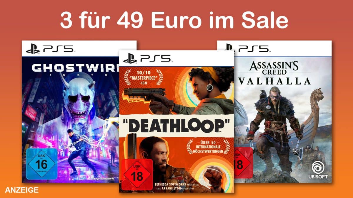 Media Markt: 3 für 49 Euro – Spiele für PS5, Switch und Xbox im Sale – Noch bis morgen