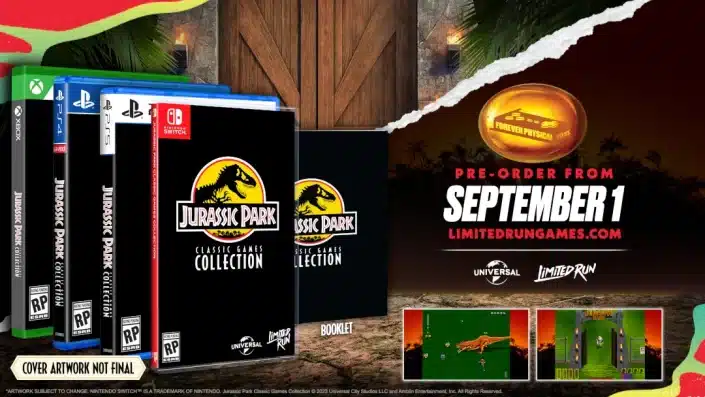 Jurassic Park: Classic Games Collection für PS4 und PS5 angekündigt