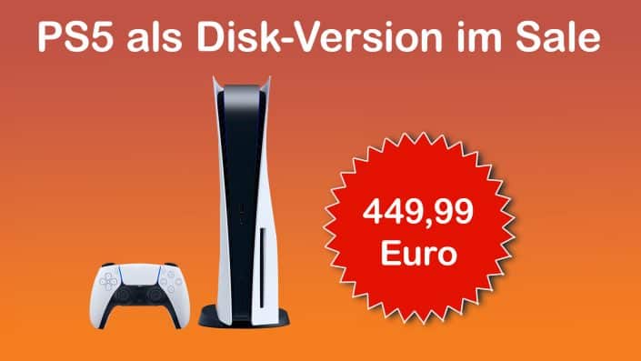 PS5-Preisoffensive: Disk-Edition für 449,99 Euro im Sale – Update