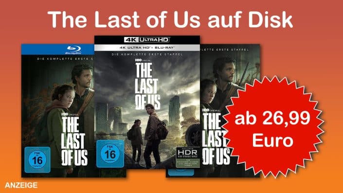 The Last of Us Staffel 1: DVD, Blu-ray und 4K UHD ab sofort erhältlich