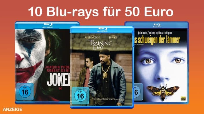 Blu-rays: 10 für 50 Euro im Amazon-Deal – 500+ Artikel zur Auswahl
