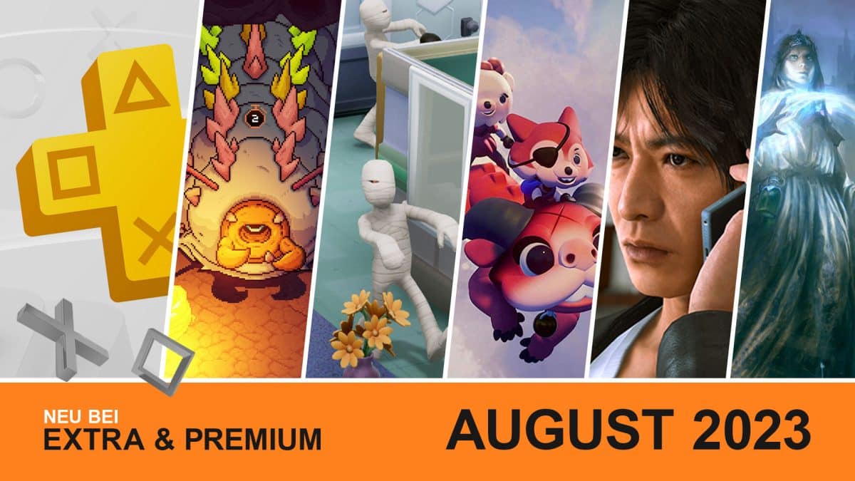 PS Plus Extra and Premium August 2023 games for PS5, PS4