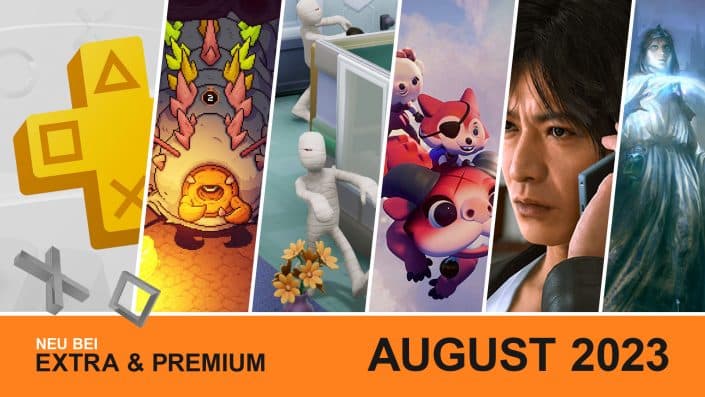 PS Plus Extra und Premium: August-Spiele für PS4 und PS5 angekündigt