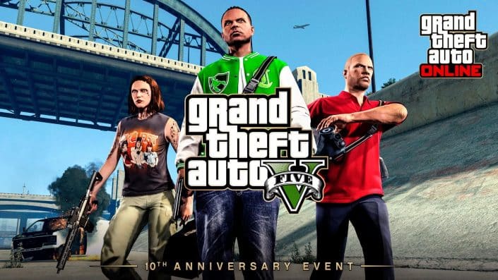 GTA Online: Jubiläumswoche – 10 Jahre Grand Theft Auto V werden gefeiert