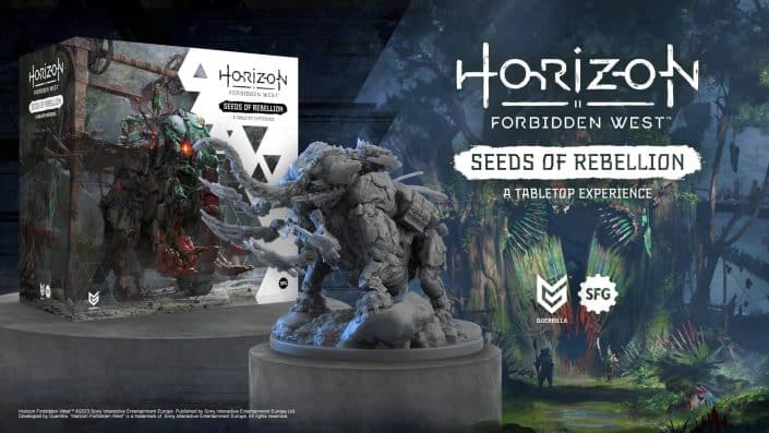 Horizon Forbidden West: Tabletop-Spiel „Seeds of Rebellion“ in Arbeit