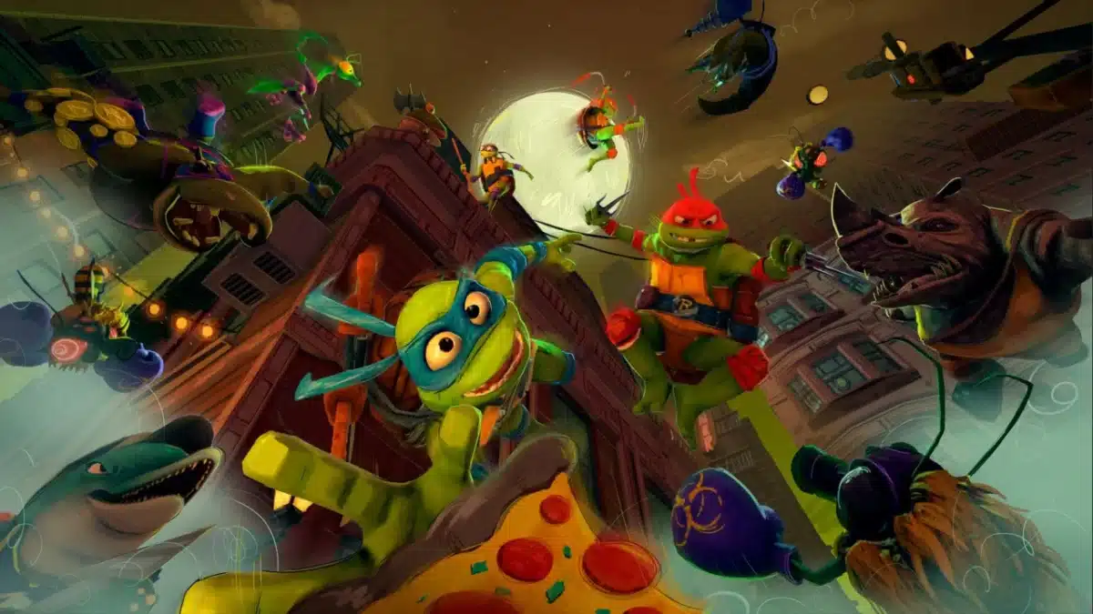 Teenage Mutant Ninja Turtles: Ein Spiel zum Mutant Mayhem Film kommt
