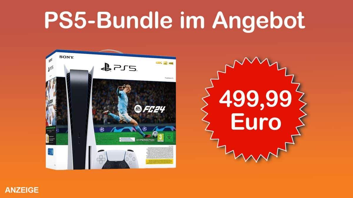 PS5: Bundle mit EA Sports FC 24 zum Schnäppchenpreis vorbestellbar