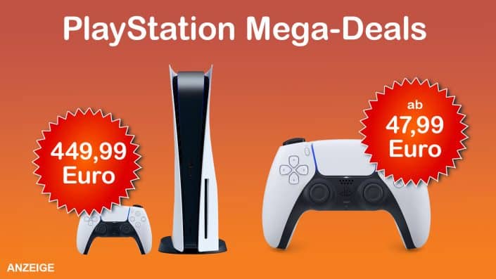 PS5: Mega-Deals gestartet – Konsole, DualSense und mehr im Angebot