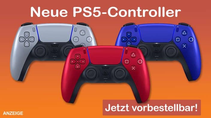 Deep Earth Collection: PS5-Cover und DualSense in neuen Farben vorbestellbar