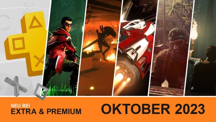 PS Plus Extra/Premium: Oktober-Spiele für PS4 und PS5 sind da