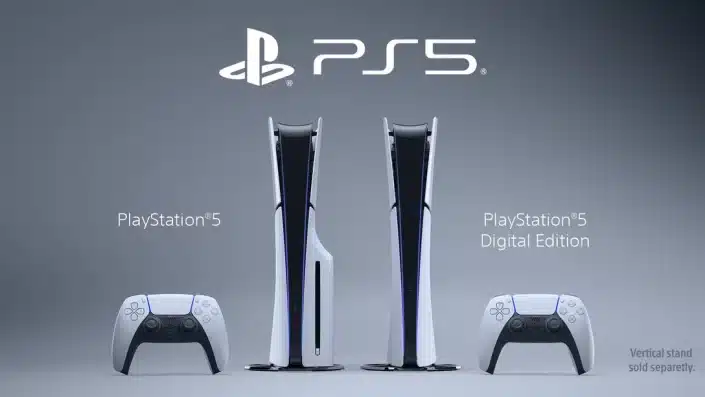 PS5: Slim-Modelle im Größenvergleich