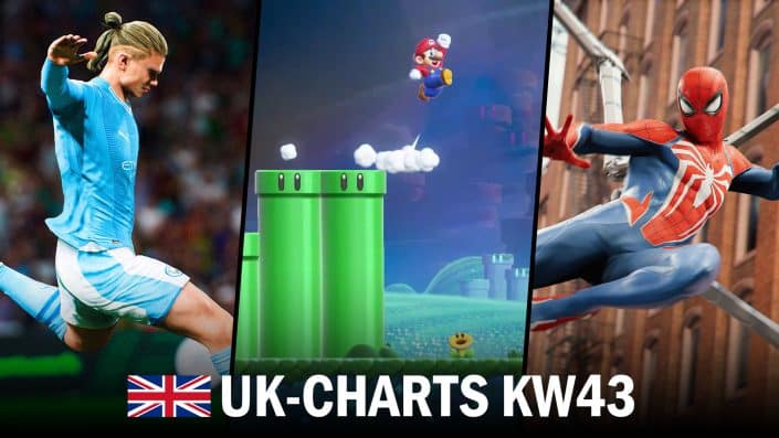 UK-Charts: Marvel’s Spider-Man 2 muss sich Super Mario Bros. Wonder geschlagen geben