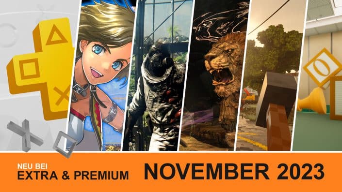 PS Plus Extra/Premium: November-Neuzugänge für PS4 und PS5 stehen fest