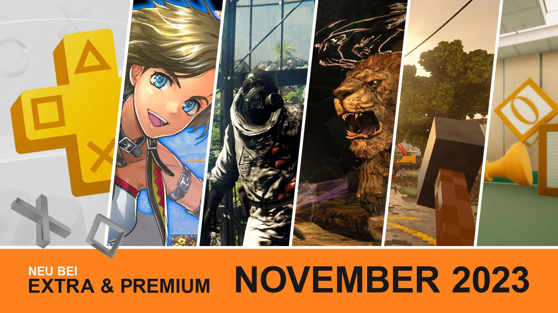 PS Plus Extra/Premium NovemberSpiele für PS4 und PS5 freigeschaltet