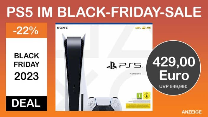 PS5: Für 429 Euro im Black Friday-Sale – Schnäppchen vor Slim-Launch