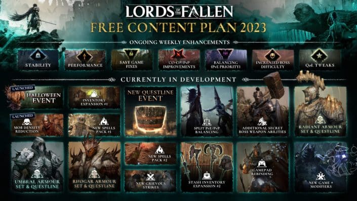 Lords of the Fallen: Roadmap für kostenlose Inhalte veröffentlicht