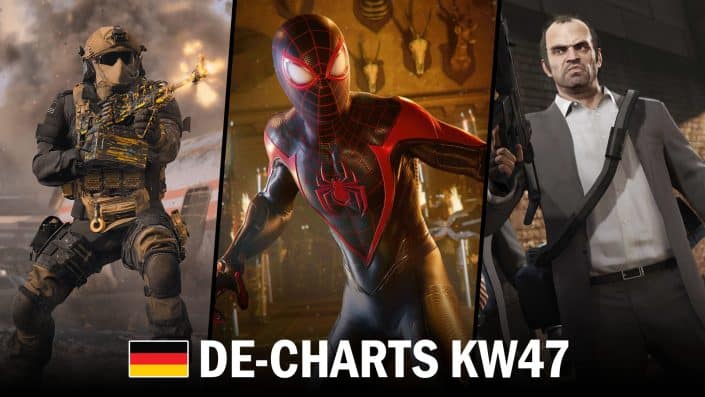 Charts Deutschland: Spider-Man 2 kommt nicht an Modern Warfare 3 vorbei