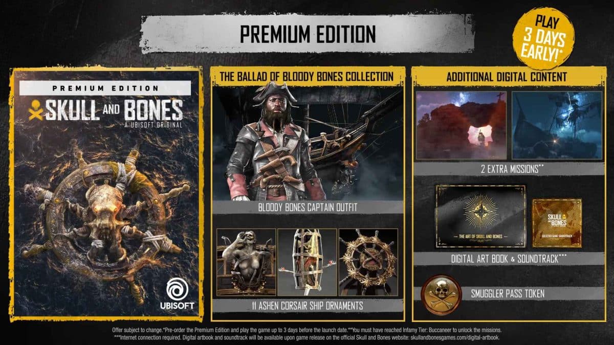 Skull and Bones: Ubisoft macht euch die Premium Edition schmackhaft