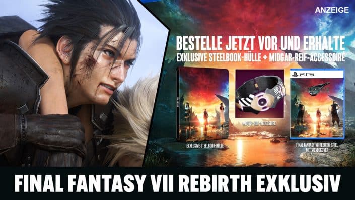Final Fantasy VII Rebirth: Release in Kürze – Steelbook Edition exklusiv bei Amazon vorbestellen