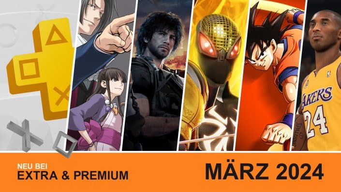 PS Plus Extra/Premium: Für PS4 und PS5 – Die Neuzugänge für den März 2024 enthüllt