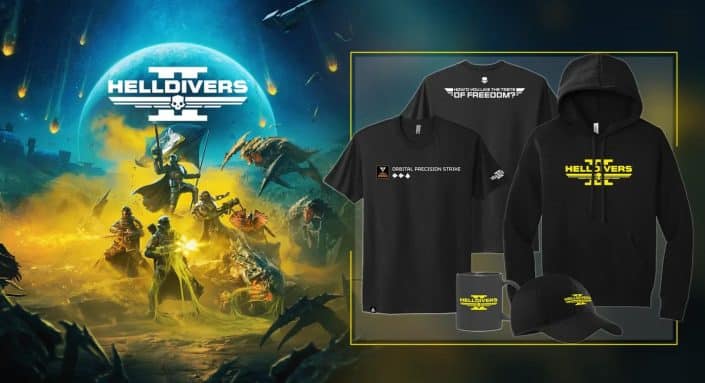 Helldivers 2: Exklusives Merchandise im PlayStation Gear Store gelandet – Vorbestellungen möglich