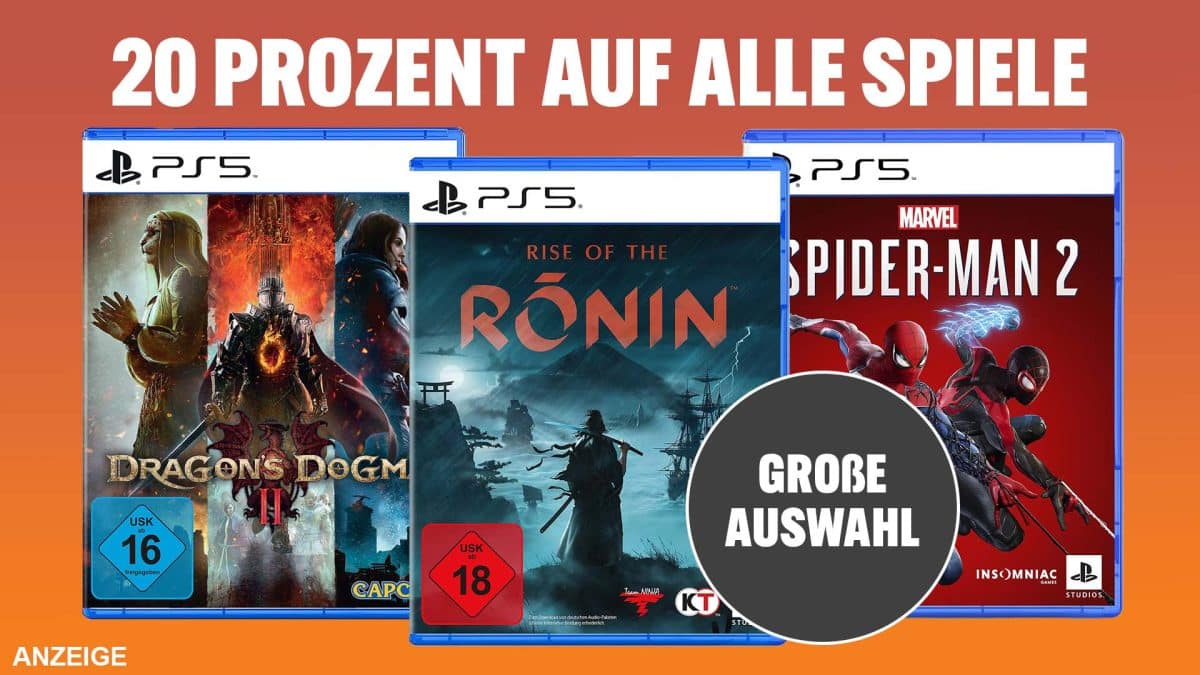 Dicker Game-Sale bei Media Markt: Dragon’s Dogma 2, Rise of the Ronin und mehr im Angebot
