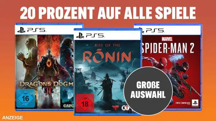 Dicker Game-Sale bei Media Markt: Dragon’s Dogma 2, Rise of the Ronin und mehr im Angebot