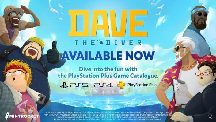 Dave the Diver: Tauch-Abenteuer jetzt für PS5 & PS4 erhältlich – Launch-Trailer