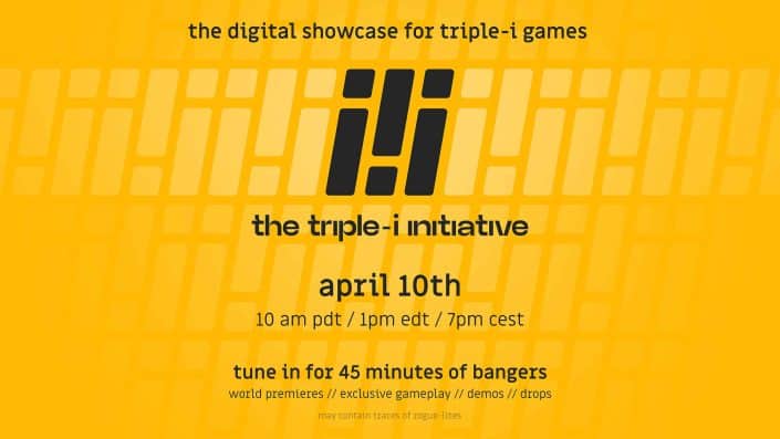 Triple-I-Initiative: Indie-Showcase mit 30+ Spielen – Termin, Stream und Uhrzeit