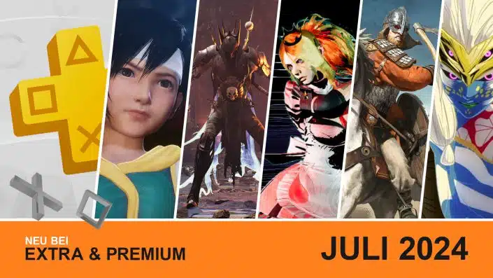 PS Plus Extra/Premium: Juli-Spiele für PS5 und PS4 freigeschaltet
