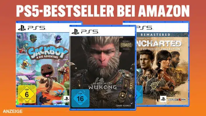 PS5-Top-10: Diese Spiele sind derzeit die Amazon-Bestseller
