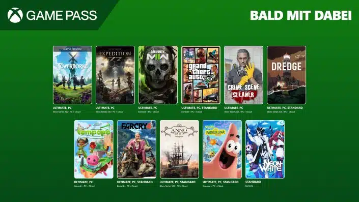 Xbox Game Pass: Zweite Welle im April mit Clair Obscur, Call of Duty und GTA 5