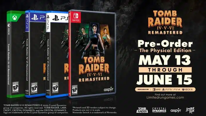 Tomb Raider 4-6 Remastered: Collector’s Edition inklusive – Physischer Release angekündigt