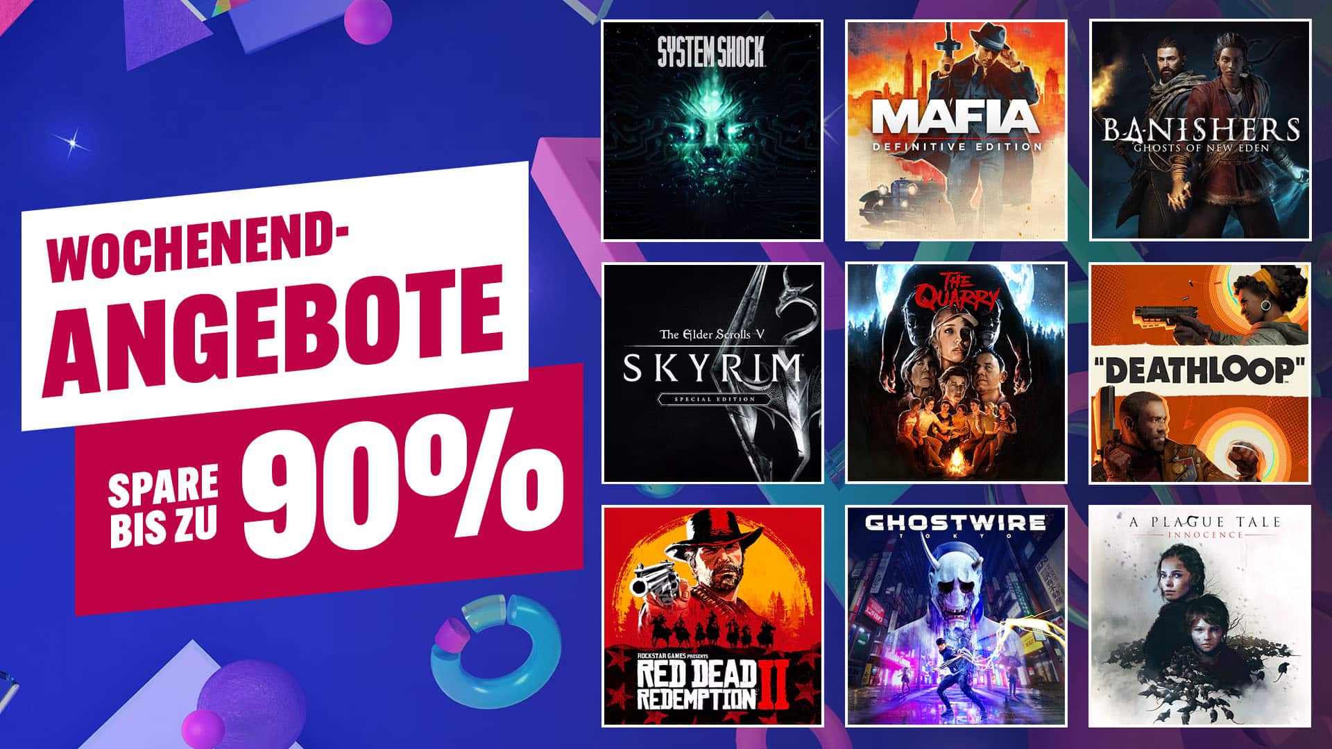 PS5 & PS4: Wochenend-Sale gestartet – 250 Angebote mit bis zu 90 Prozent Rabatt