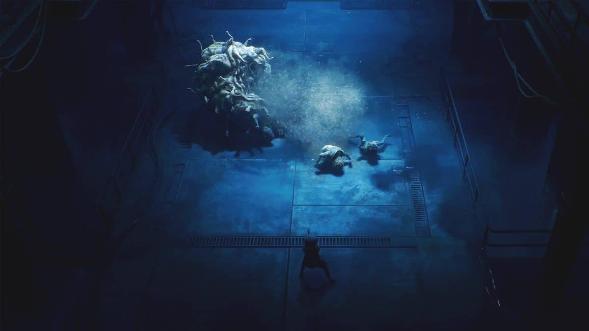 End of Abyss: Little Nightmares mit Waffen? Düsterer Sci-Fi-Horror für PS5 angekündigt