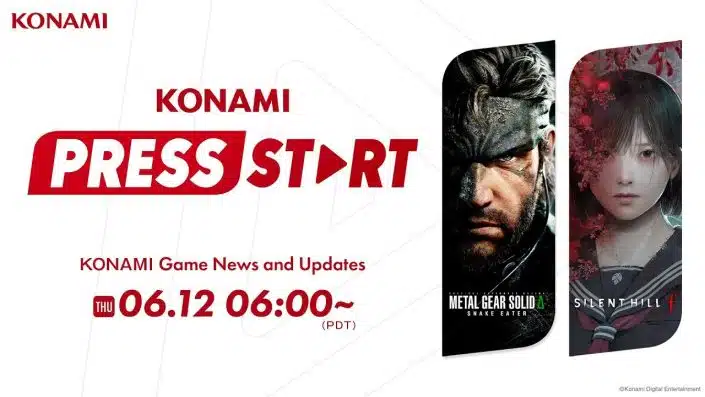 Konami Press Start: Publisher lädt zum Showcase mit Metal Gear Solid Delta und Silent Hill f – Termin & Livestream