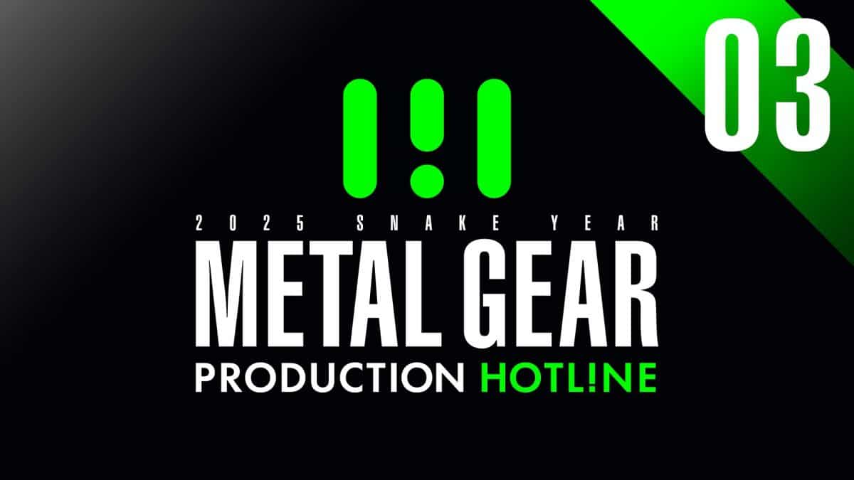 Metal Gear: Konami kündigt Production Hotline 03 mit neuen Franchise-Infos an