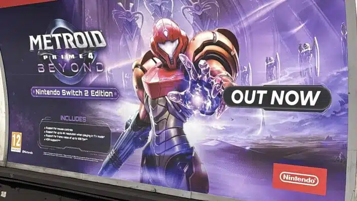 Switch 2: Metroid Prime 4 jetzt erhältlich? Nintendos teurer Fauxpas in der Londoner U-Bahn