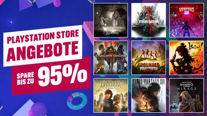 PS5 & PS4: Bis zu 95 Prozent – PSN-Sale mit mehr als 1.500 Angeboten