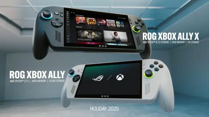 Xbox Ally und Xbox Ally X: Handhelds von Asus im Anmarsch – Hardware-Details und Release-Zeitraum