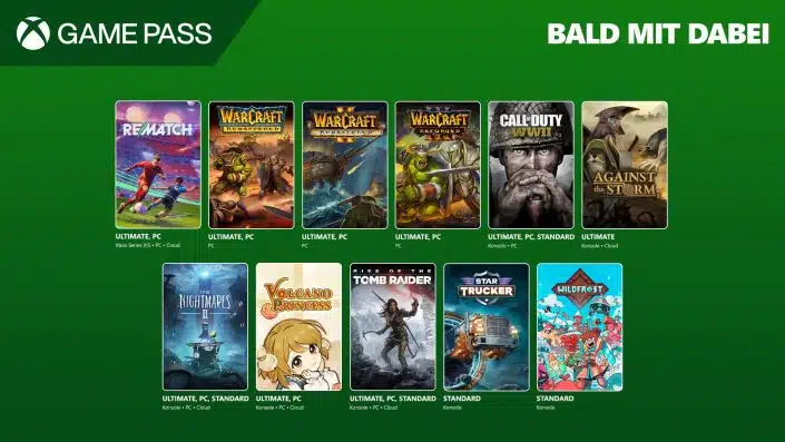 Xbox Game Pass: Juni-Nachschlag mit weiteren Day-One-Titeln – Alle neuen Spiele in der Übersicht