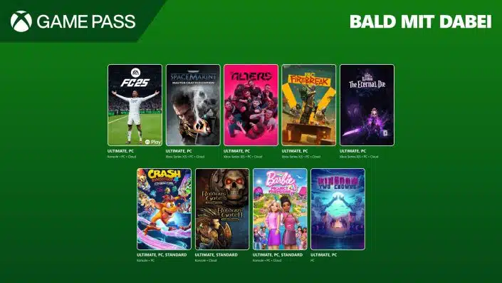 Xbox Game Pass: Juni-Neuzugänge bringen drei Day-One-Releases und mehr – Alle Spiele im Überblick