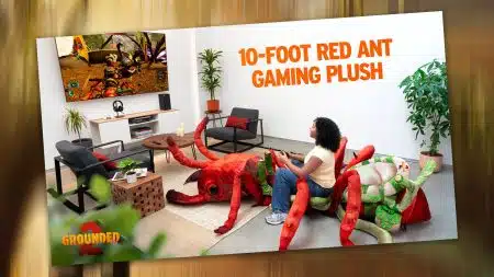 Grounded 2: Riesen-Plüschameise begleitet Release und auch PS5-Spieler können auf ihr reiten