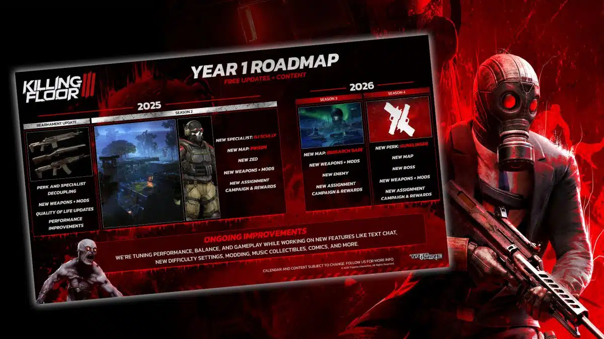 Killing Floor 3: Roadmap veröffentlicht – Inhalte für 2025 und 2026 vorgestellt